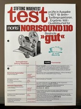 Noris Norisound 110 - Test Results 2 Pages