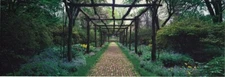 Garden Path and Esplanade Landscape Prints by Richard Berenholtz  32x11 in
