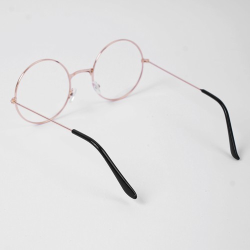 Traje de Santa Claus Claus Gafas con borde de alambre redondo + guantes blancos disfraces de crisma - Imagen 9 de 13