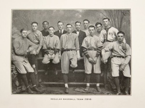 1916-17 Joe Dugan, NY Yankees, Phil. Athletics Crescent High School Yearbook - Picture 2 of 3
