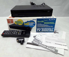 Apex Digital TV Converter DT502 - Complete in Original Box w/ Remote and Manuals