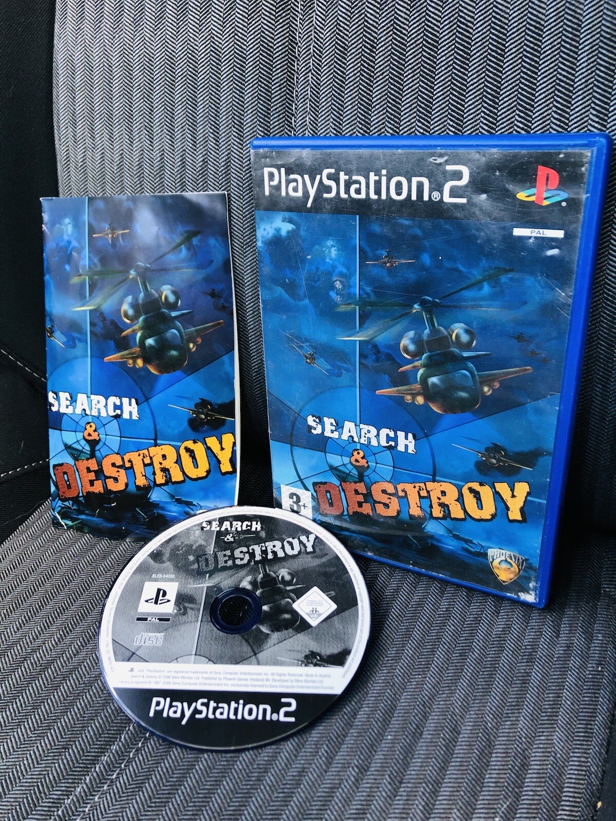 ✅🚁Search and Destroy - PS2 - Complet - 🇫🇷FR - RARE !!