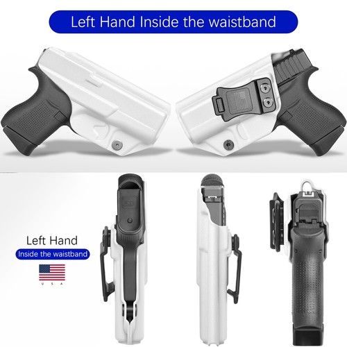 IWB KYDEX Holster Fits Glock 43/43X & Glock 43X MOS Pistol Adjustable Cant - Picture 40 of 44