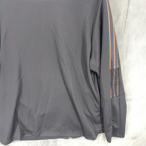 Adidas Pullover Damen 2X schwarz Rainbow Primegreen Aeroready Full Zip leicht - Bild 13 von 16