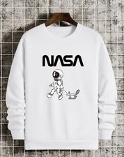 Nasa sweatshirt size Xl men  s new White