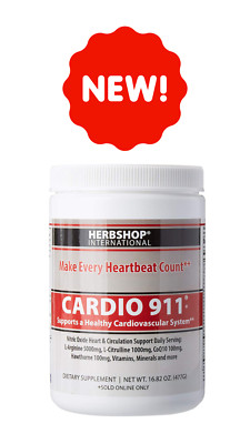 Cardio 911 L-arginine 5000 mg and L-citrulline 1000 mg Combo Beet - NEW CHERRY