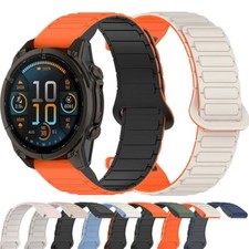 Watch Strap For Garmin  Vivoactive 4s Venu 2S 3S Magnetic Silicone Loop Band