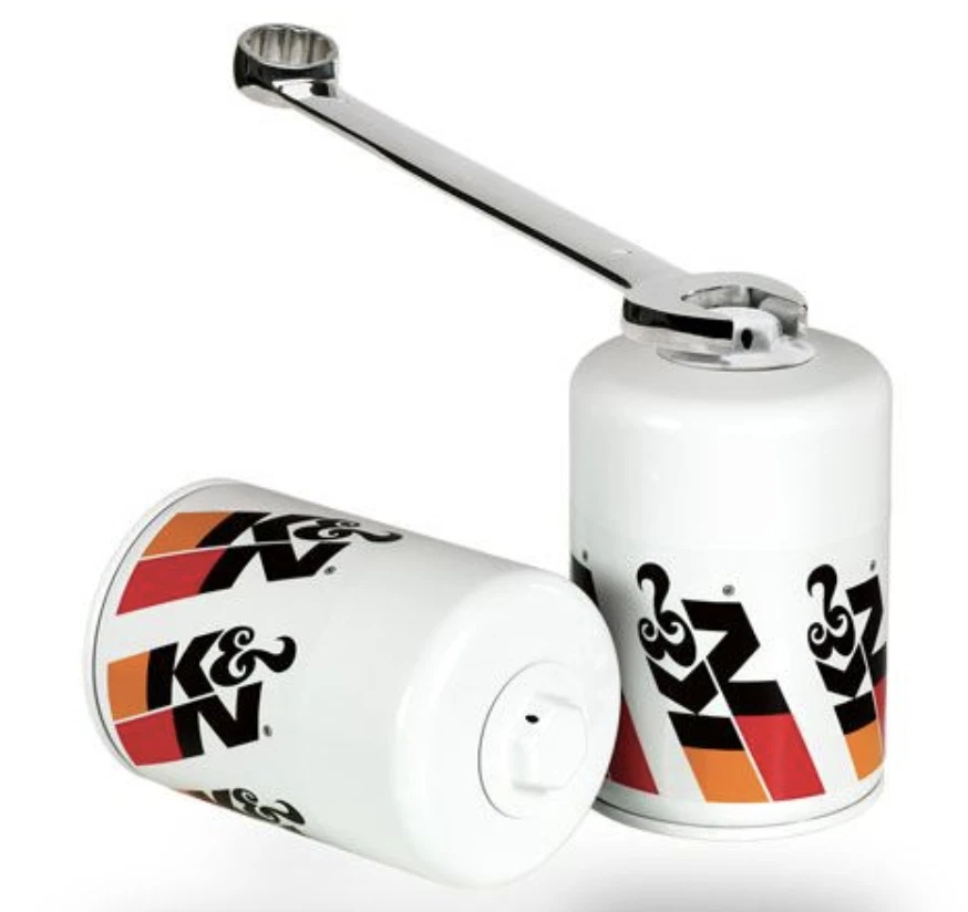 K&N Rendimiento Oro Filtro Gasolina HP-1010 - para Mitsubishi Evo VII 8 CT9A - Imagen 3 de 4