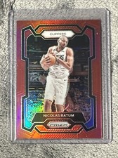 Nicolas Batum #'d 121/299, 2023-24 Prizm #262 Red Prizm, Los Angeles Clippers