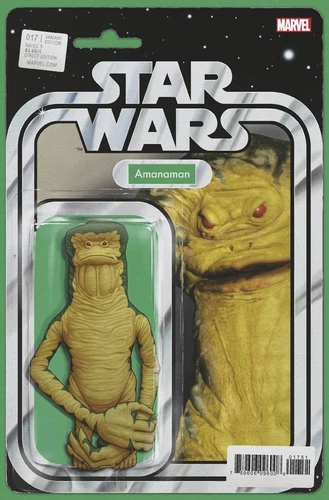 STAR WARS 17 JOHN TYLER CHRISTOPHER ACTION FIGURE VARIANT AMANAMAN NM WOBH