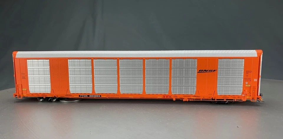 HO Atlas Gunderson Multi-Max Autorack BNSF RD# 694694 20006434 HO364 - Image 2 of 4