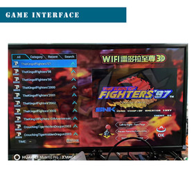 Retro Game Arcade Console HD Lengthen All Metal 23000 Games Pandora Box 3D WiFi