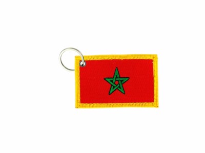 Flaggen-Pin Marokko – Vergoldet, Aus Hartemaille, Ca. 2x2 Cm (Anstecker/Sammlerstück)