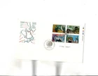 Sc#1107i PINK FLAW variety-Plate Block-LR FDC Canada Post cachet
