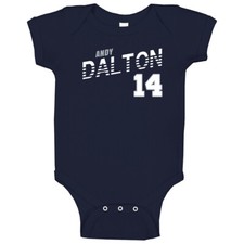 Andy Dalton 14 Favorite Player Dallas Football Fan Baby One Piece