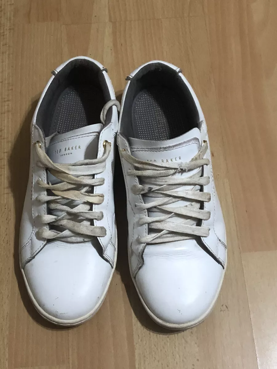 Ted baker shop silver sneakers