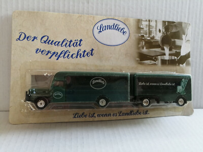 Modell-LKW Sammel-LKW MAN Büssing 5000 mit Kastenwagen