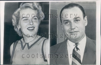 1954 Winthrop Rockefeller & 1st Wife Barbara Bobo Press Photo | eBay