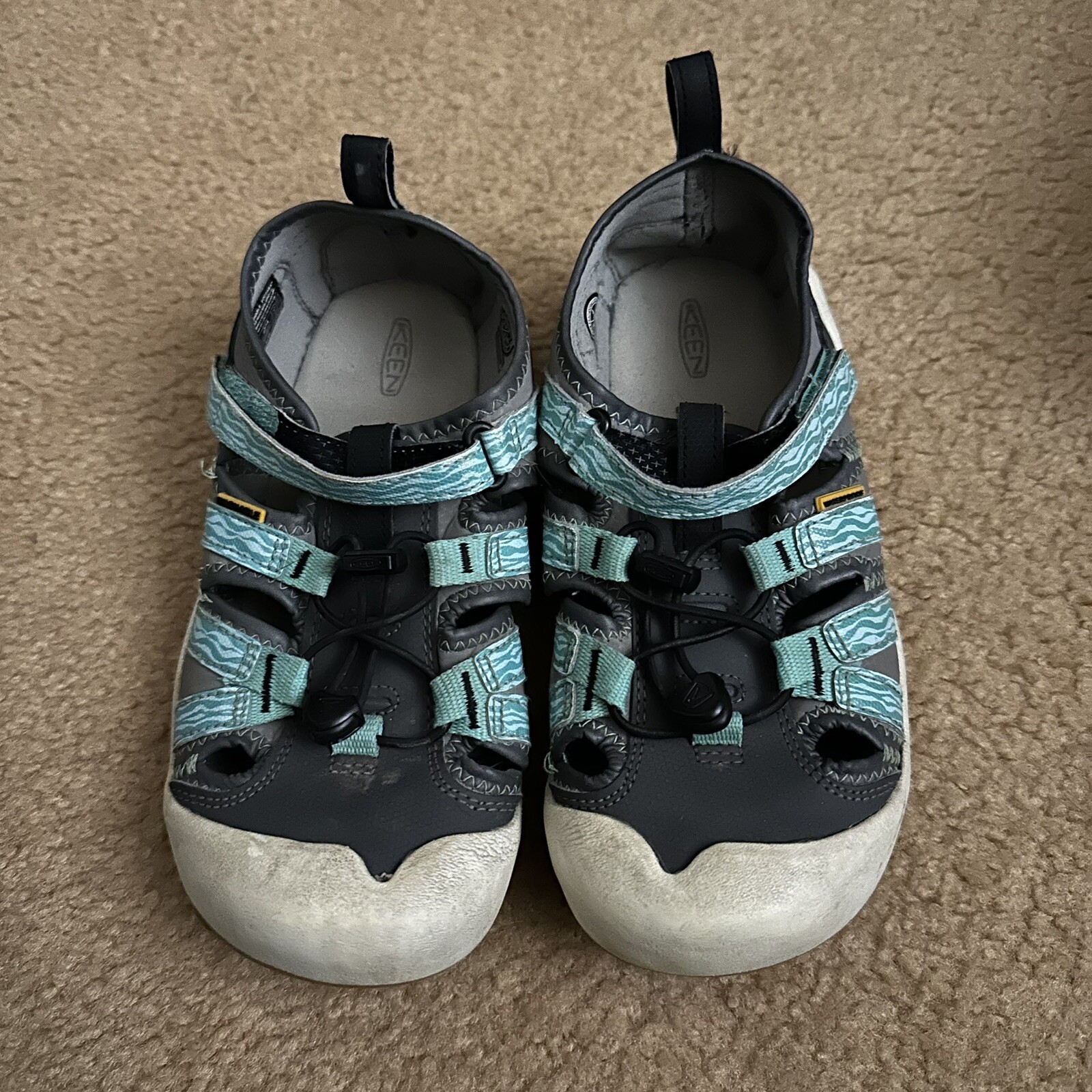 Sandali ibridi Keen Kids Newport H2 grigio oceano 1026155 taglia 4