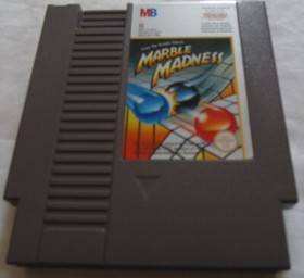 marble madness authentique version originale nintendo nes fra complet