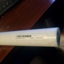 Acetal Delrin POM Round Rod, White 1 3/4" 1.75" Dia x 36" Length, 1 Unit