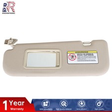 Sun Visor Wmakeup Mirror Left Driver Side For Hyundai Elantra Md 2011-15 Beige