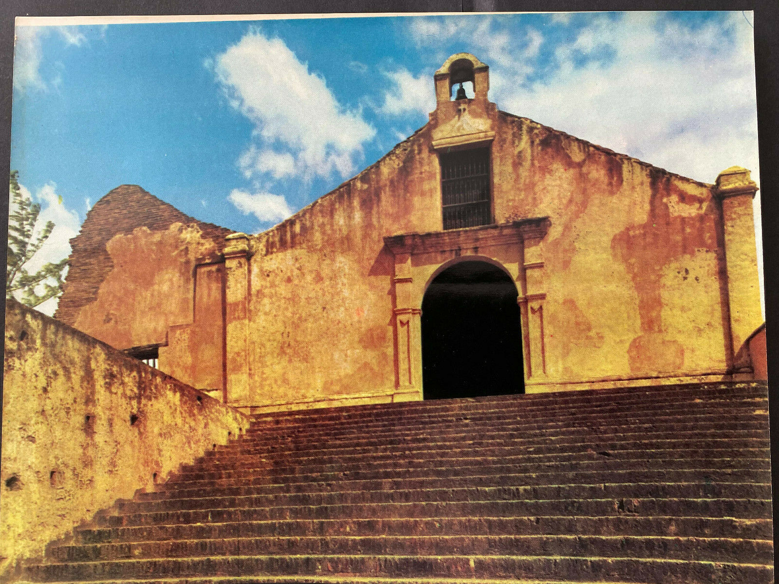 Puerto Rico 1970s, PORTA COELI SAN GERMAN, Foto Fachada Iglesia, ICP,  