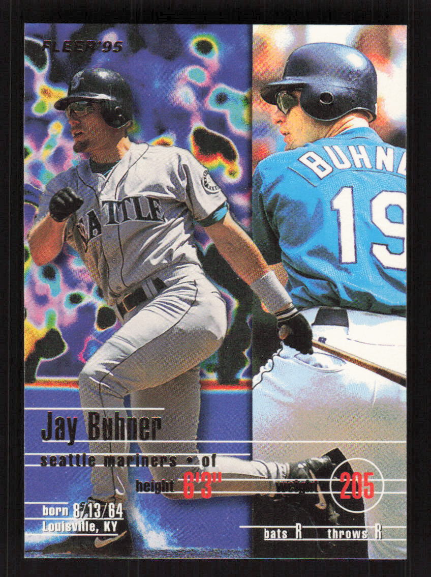 1995 Fleer  #263 Jay Buhner  Seattle Mariners