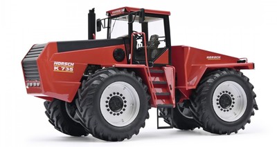 Tracteur Horsch K-735 Modèle Réduit 1:32 Rouge - Schuco, 25 Cm, Neuf Sous Blister