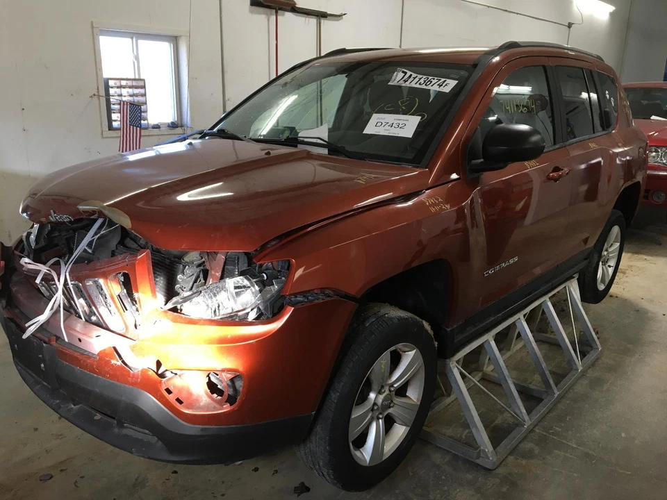 Medidor de velocímetro usado se adapta a: Jeep Compass Cluster 2012 MPH 120 MPH sin mensaje c Foto 2 de 4