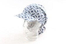 Vintage Cotton Headscarf Cloth With Cap Triangle Scarf