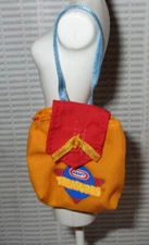 BAG FASHION DOLL 11.5 KRAFT TREASURES YELLOW & RED PURSE ACCESSORY CLOTHING