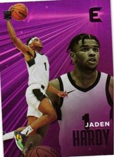 2022 Panini Chronicles Draft Picks - Select Blue #11 Jaden Hardy Essentials Pink