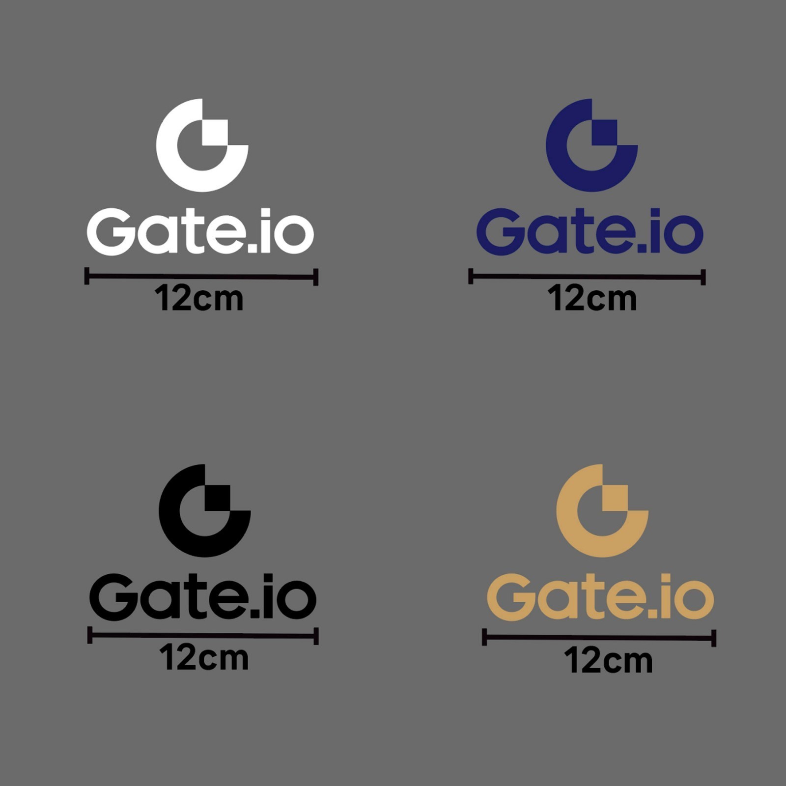 Parche de patrocinador de manga Gate.io: compatible con el parche de...