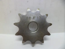 LINN GEAR 40A11 PLATE SPROCKET #40 CHAIN 11 TOOTH 1/2" BORE NOS Free ship in USA