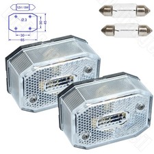 2x Aspöck Flexipoint I 1 Begrenzungsleuchten...