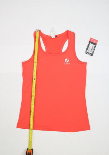 Oiselle Essential Bird Racerback Tank Alpenglow Womens Size 4 Feather Arrow NWT - Picture 2 of 14