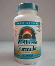 Source Naturals Wellness Formula Immune Defense Complex 120 Capsules 9/2027
