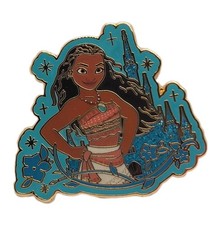 Disney Pin 2019 Moana Sparkle Glitter Castle 137412 New Free Shipping
