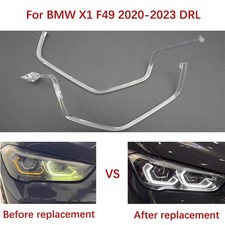 2pcs Left Car Headlights DRL For BMW X1 F49 2020-2023 Light Guide Strip Ballast