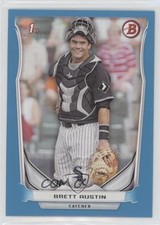 2014 Bowman Draft Blue 352/399 Brett Austin #DP104 j2c