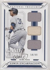 2019 National Treasures Game Gear Materials Trios 54/99 Edwin Encarnacion 7kj