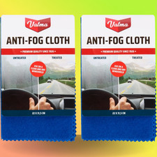 2x Antibeschlagtuch Auto Windschutzscheibe Antibeschlag Tuch Glas KFZ Klarsicht