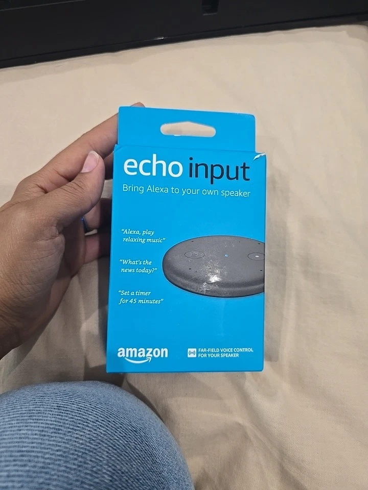希少 廃盤 新品 未使用Amazon echo input ブラック　アレクサ Amazon Echo Input Alexa Smart Speakers for sale | eBay
