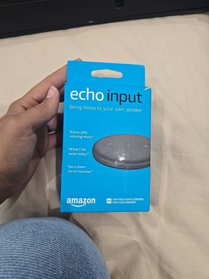 #ad Amazon Echo Input Alexa Voice Control Adapter Bring Alexa To Any Speaker SEALED $27.50
