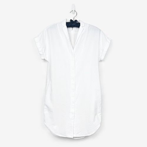 Rag & Bone Shirt Mini Dress Size 4 White