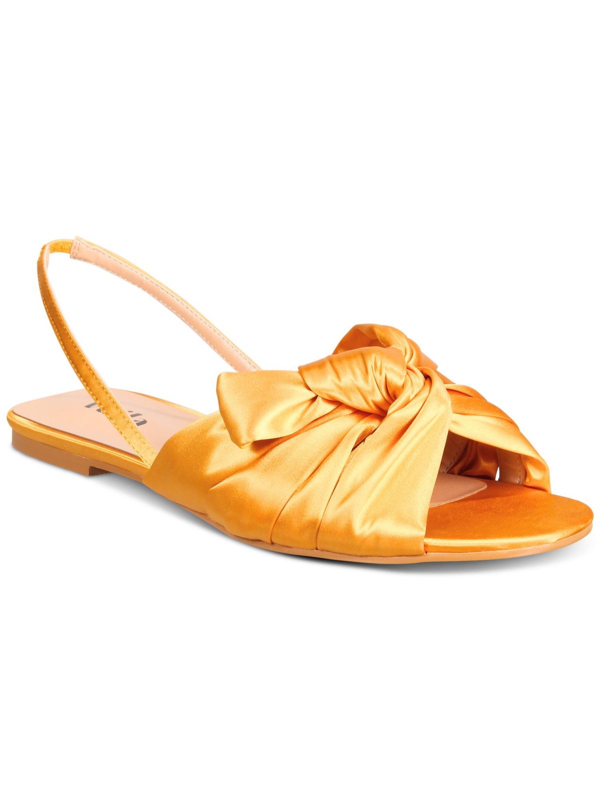 Женская босоножка VAILA с золотым узлом и подкладкой Lila Almond Toe Slip On Slingback 11