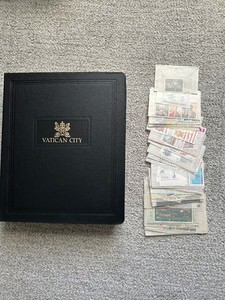 Vatican City Stamp Album plus loose stamps