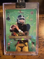 2024 Wild Card Jackpot Julian “juju” Lewis Back To Back Kaidon Salter 1/1 PRC