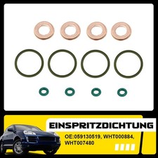 Dichtung-satz Einspritzdüsen Injektor Für 2.7 3.0 Tdi Audi A4 A6 Q5 Touareg 4x